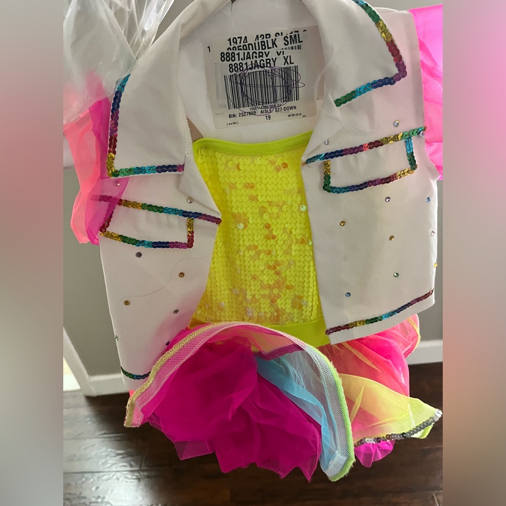 Hip hop girls dance costume